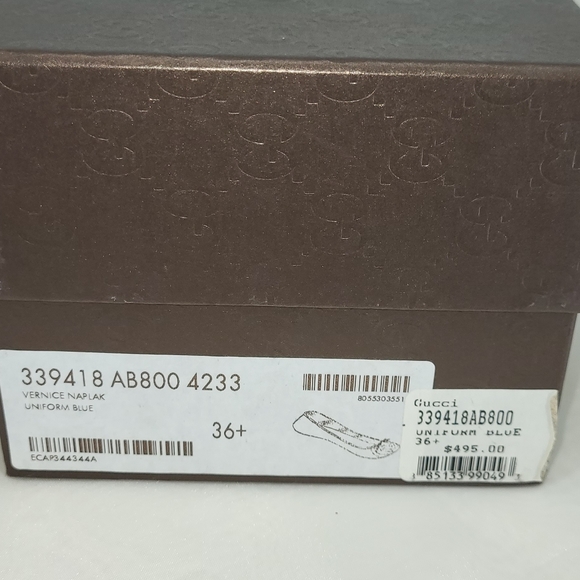 Gucci Ballet Flats Embroidered Monogram GG - Picture 3 of 7